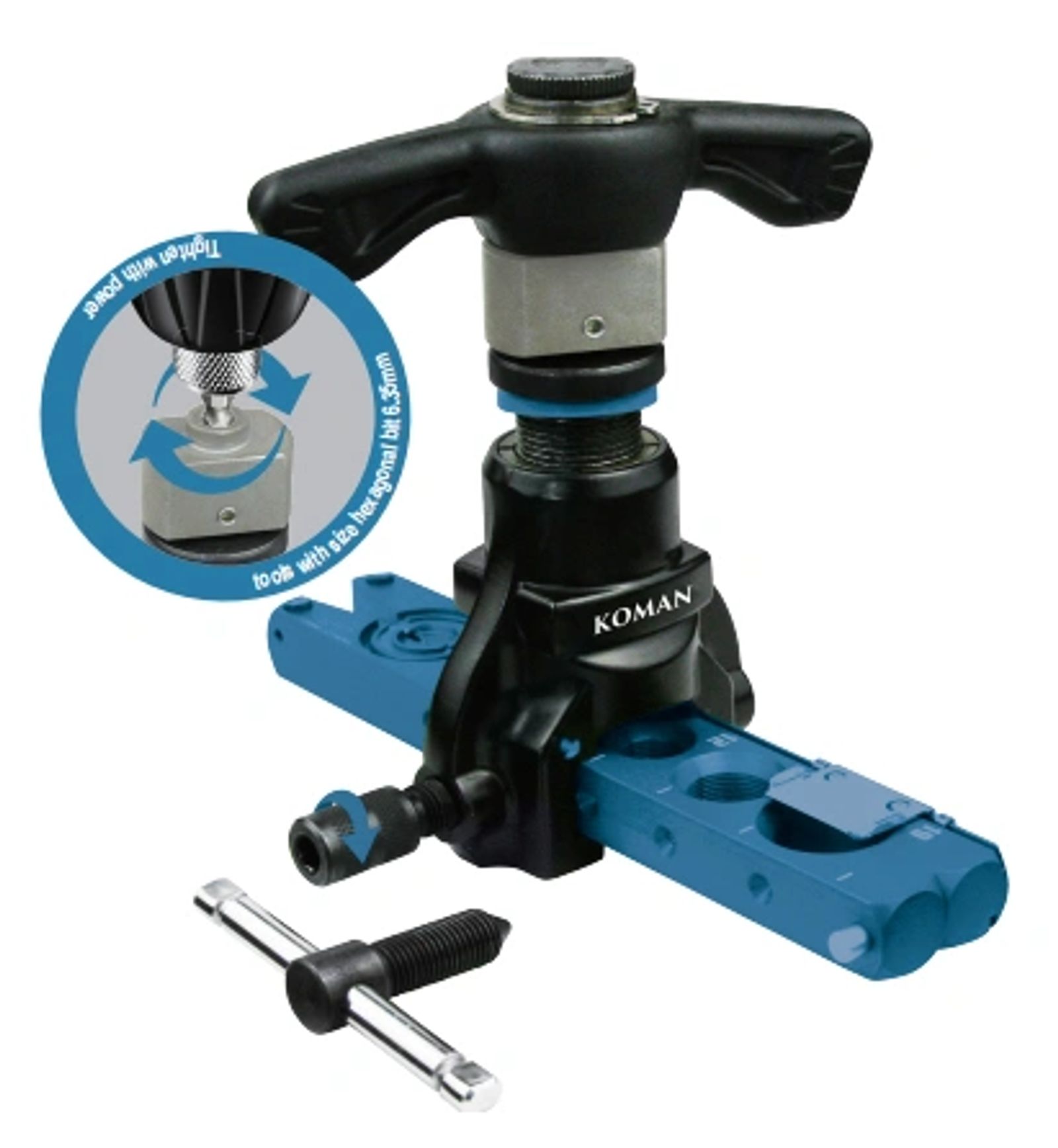 KM-R806A Ratchet Eccentric Cone Type Flaring Tool