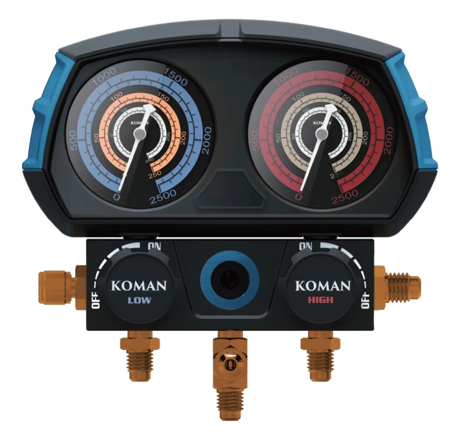 KM-B268M 2-Valve Manifold Gauge