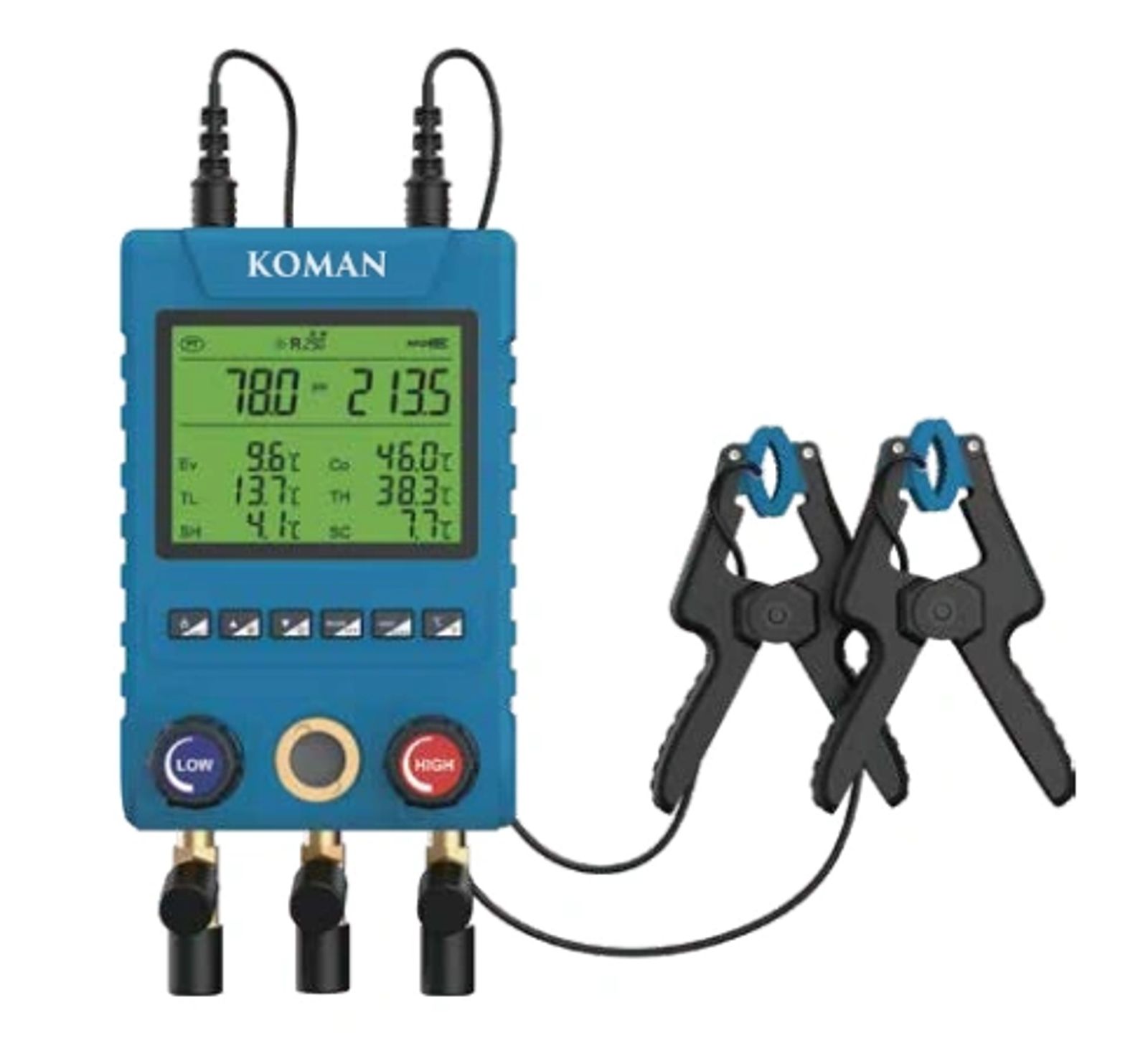 KM-M100G High Precision Digital Manifold Gauge